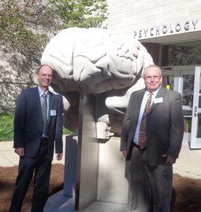With Tom Busey, Indiana University cognitive science research colleague